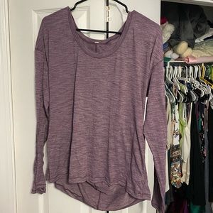 LULULEMON Long Sleeve T Shirt Athletic Size Large